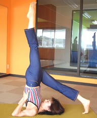 Salamba Sarvangasana